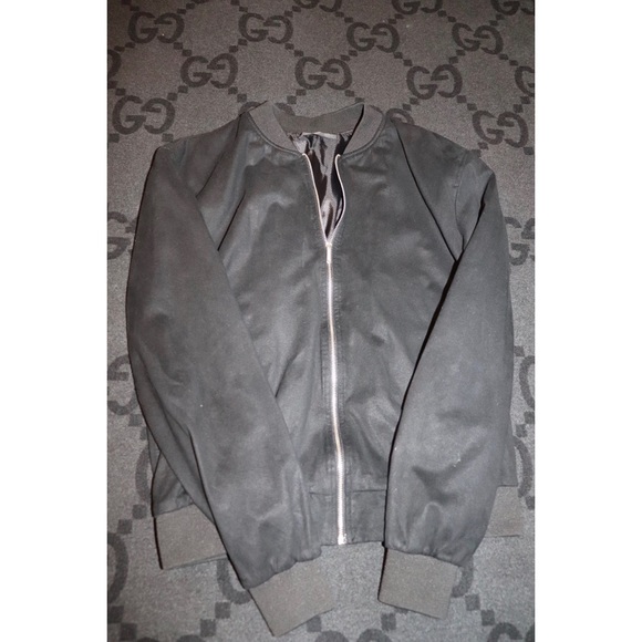 ZARA MENS SUEDE BOMBER - Picture 1 of 1